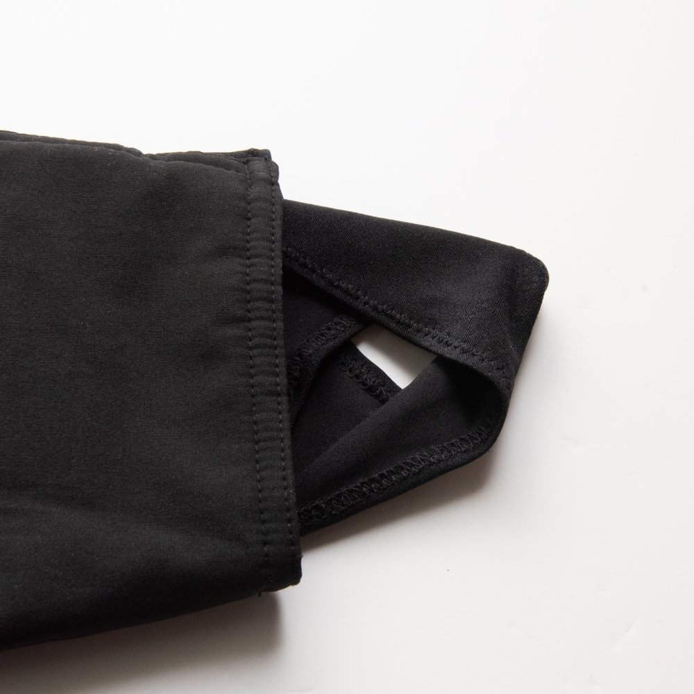 Fera Skiwear Bib Ski Pants Stirrup Vintage 90s Black Size 14 - Picture 3 of 8